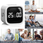 Rotating Pomodoro Timer 5, 10 50 Minutes Preset, Desk Productivity Flip Timer - Image 9