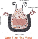 Lovely Flower Pattern Retro Aprons - Image 6