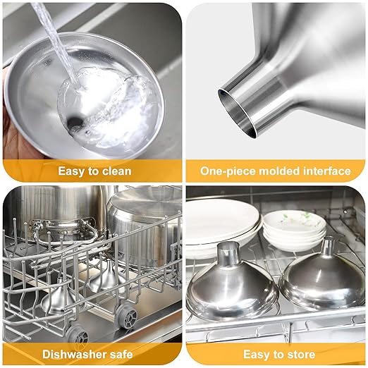 Kitchen Funnel, Stainless Steel funnels - Image 4