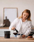 Veken Coffee Canister with Window, Airtight Stainless Steel Kitchen Food - Image 9