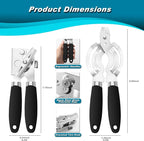 Can Opener Manual, Heavy Duty Handheld Can Opener - Image 5