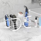 Hair Dryer Holder 3in1 Hair Tool Organizer/Wall Mounted, Cabinet Door or - Image 5