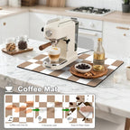 Dish Drying Mats for Kitchen Counter, Waterproof Coffee Mat for Countertop - Image 3
