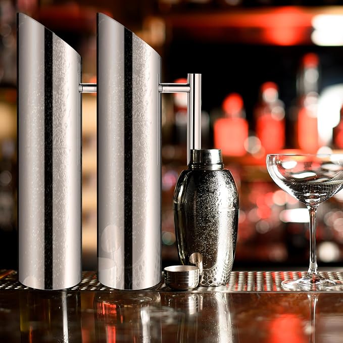 Funnymoom 3 Pack 70oz/2l Stainless Steel Water Pitcher Modern Metal Pitcher - Image 5