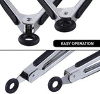 7 inch Cooking Tongs, MSY BIGSUNNY Set of 3 Mini Kitchen Tongs Silicone Serving - Image 5