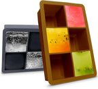 Silicone Ice Cube Trays with Lids, Large Square Ice Cube Molds - Image 8