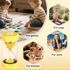 30 Minute Hourglass Sand Timer, Unbreakable Hexagon Sand Clock 30 Min, Reloj De - Image 5
