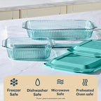 Pyrex Colors Tinted Tinted Glass Baking Dish - Image 5