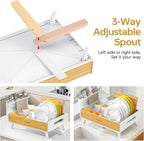 Urackify Dish Drying Rack for Kitchen Counter - Image 3
