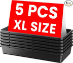 A-LuGei【X-Large Size【5 Pcs】 Tool Box Organizer Tray Divider【Single Size】 Black by A-LUGEI