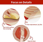 Silicone Baking Mat, Reusable Non-Stick Pastry Mat - Image 4