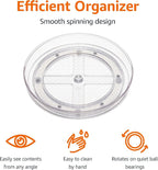 Amazon Basics Clear Lazy Susan Turntable Organizer - Image 2