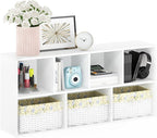 Furinno LUDER Book Shelf, 7-Cube Bookshelf, Bookcase - Image 6