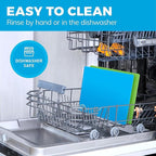 Cooler Kitchen 4 Piece Flexible Plastic Cutting Boards - Image 3
