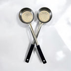 6 Ounce Slotted Stainless Steel Portion Control Ladle Spoon - Image 9
