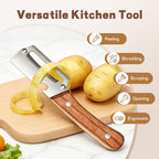 2026 New 2 Pack Multifunctional Vegetable Peeler, 2-in-1 Peelers - Image 2