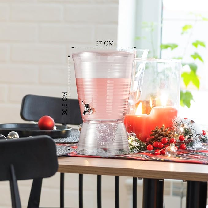 Tioncy 3 Pcs Acrylic Beverage Dispenser - Image 6