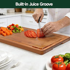 4-Piece Set Bamboo Cutting Board - Image 4