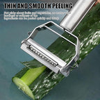 Multifunction Stainless Steel Julienne Peeler Vegetable Peeler Double Planing - Image 4