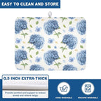 Spring Summer Hydrangea Dish Drying Mat - Image 5