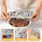 2026 New Reusable Aluminum Foil Food Covers, Pop Up Tin Foil Food Insulation - Image 5