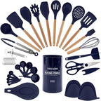 Country Kitchen Non Stick Silicone Utensil Set by CountryKitchen