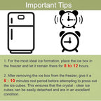 Ice Cube Tray with Lid & Bin Ice Maker Ice Trays - Image 5