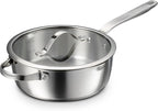 Tramontina Tempo Tri-Ply Base Stainless Steel 3.5-Quart Saute Pan by Tramontina