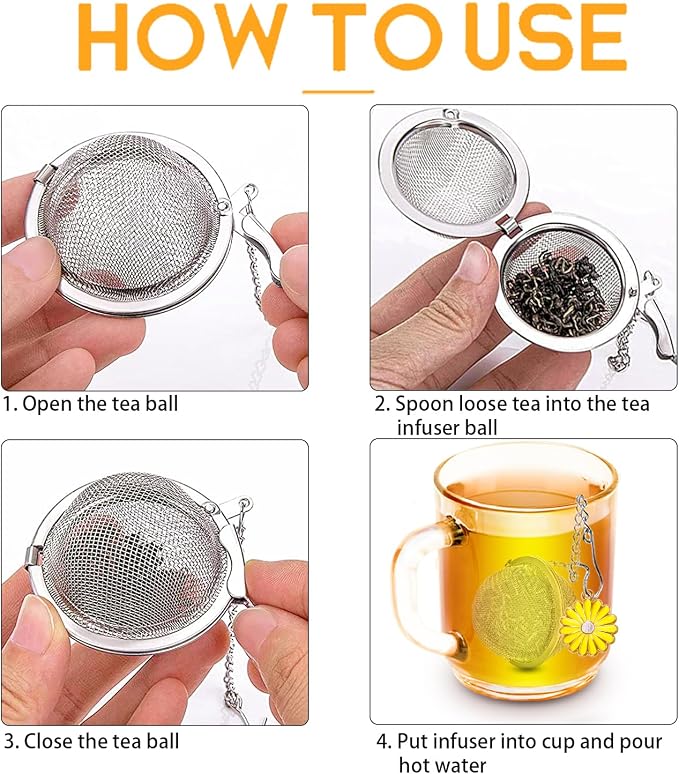 Stainless Steel Tea Infusers - Image 4