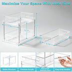 2 Tier Under Sink Organizer Bathroom Organizers and Storage - Image 6