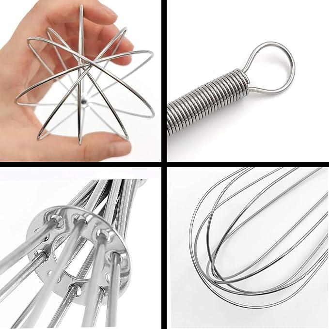 Digead Mini Wire Whisk, 8 Inch Small Whisk - Image 5