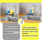 Maifan Stainless Steel Kitchen Sink Caddy Organizer - Image 4
