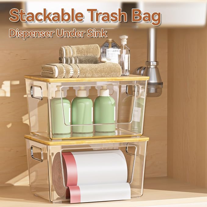 spospo 3 Pack Trash Bag Holder - Image 7
