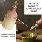 Ceramic Olive Oil Dispenser Bottle - Image 5