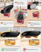 YUET Electric Can Opener, Battery Powered Automatic One-Touch Can Opener - Image 4