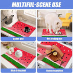 Watermelon Dish Drying Mat for Kitchen Counter Fruit Drying Pad Absorbent - Image 7