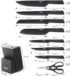 Stainless Steel Knife Set, Knife Block Sets - Image 3