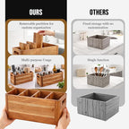 Wooden Caddy Utensil Holder - Image 6