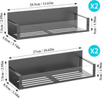 HuggieGems 4 Pack Magnetic Spice Storage Rack Organizer - Image 7