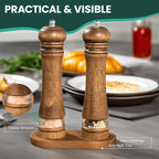 2-Piece Salt and Pepper Grinder Set - Image 2