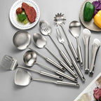 304 Stainlss Steel Kitchen Utensils Set, Pasta Server - Image 7
