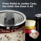 Kitchen Mama Orbit One Rechargeable Electric Can Opener: Hands-free, USB-C - Image 4