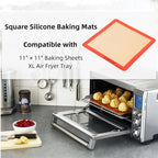 AMYONE Square Silicone Baking Mats - Image 6