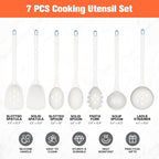 Large Silicone Utensils Set of 7 - Image 6