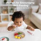 Eascrozn Toddler Spoons and Forks Set, 6 Pack Kids Silverware - Image 4