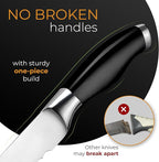 Orblue Serrated Bread Knife Ultra-Sharp Stainless Steel Professional Grade - Image 3