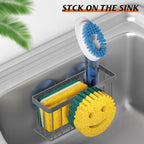 MURLONG Sponge Holder Smiley Face, Sink Caddy - Image 5