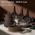 Umite Chef 26PCS Pots and Pans Set Non Stick, Nonstick Cookware Sets, Induction - Image 7