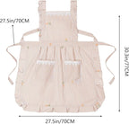 Funny Aprons for Women with Pockets, Kitchen Cooking Grilling Bbq Cute Chef - Image 6