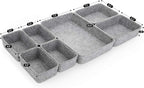 Welaxy Office drawer organizers trays felt storage bin organize dividers Box - Image 7